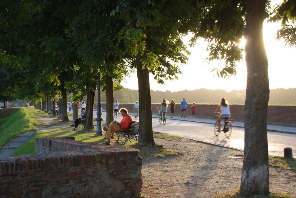 S. Agostino Fronte Mura ลุคคา ภายนอก รูปภาพ